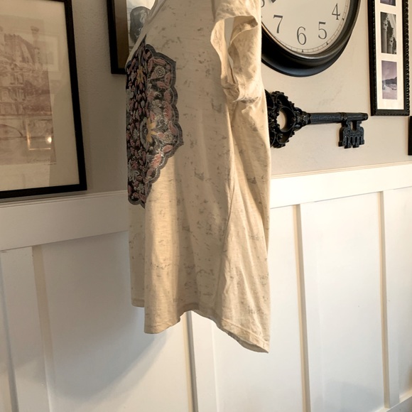 Lucky Brand Medallion Shirt Size 1x k237 - Picture 3 of 5